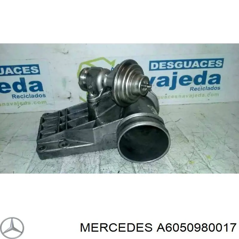 A6050980017 Mercedes Регулююча заслонка EGR