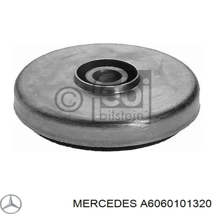 Комплект прокладок двигуна, верхній A6060101320 Mercedes