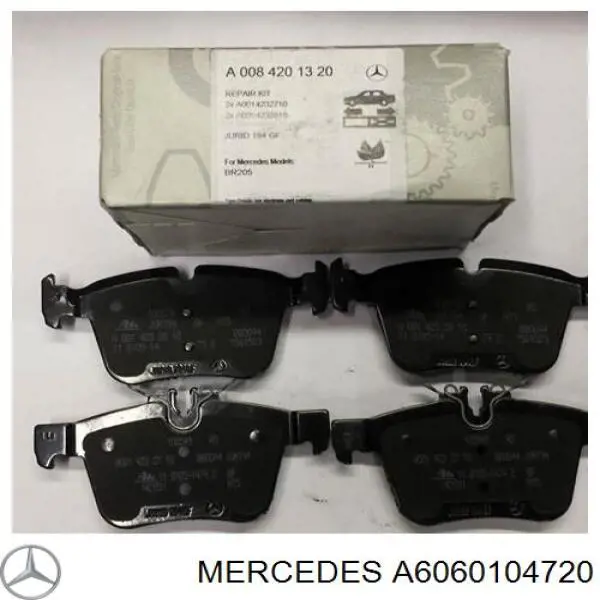 Комплект прокладок двигуна, верхній A6060104720 Mercedes