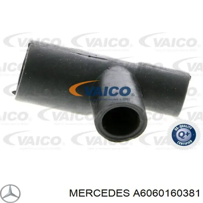 A6060160381 Mercedes Шланг повітряний вентиляції картера