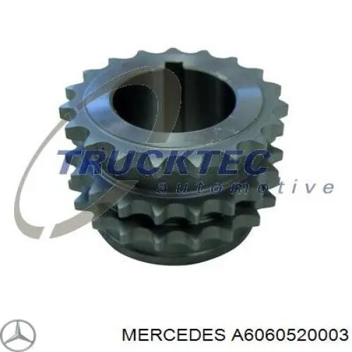 A6060520003 Mercedes зірка-шестерня приводу коленвалу двигуна