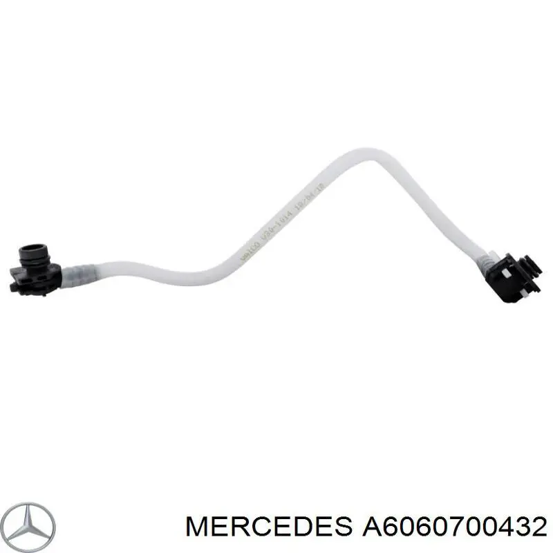 Трубка паливна, від фільтра до насосу Mercedes A6060700432 ціна, від 15.07 USD
