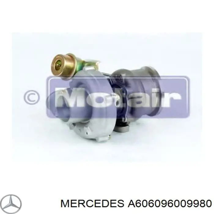 Турбіна Mercedes A606096009980 ціна, від 7.60 USD