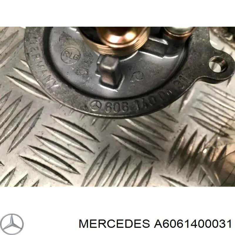A6061400031 Mercedes Дросільна заслінка в зборі