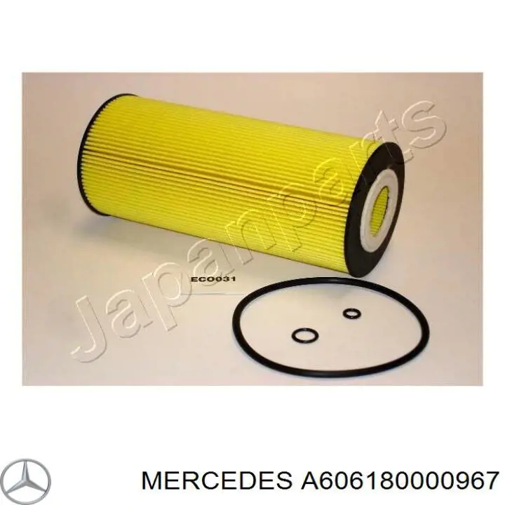 Масляний фільтр двигуна Mercedes A606180000967 ціна, від 5.67 USD
