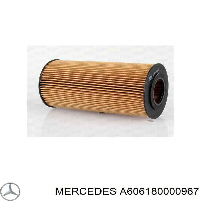 A606180000967 Mercedes фільтр масляний