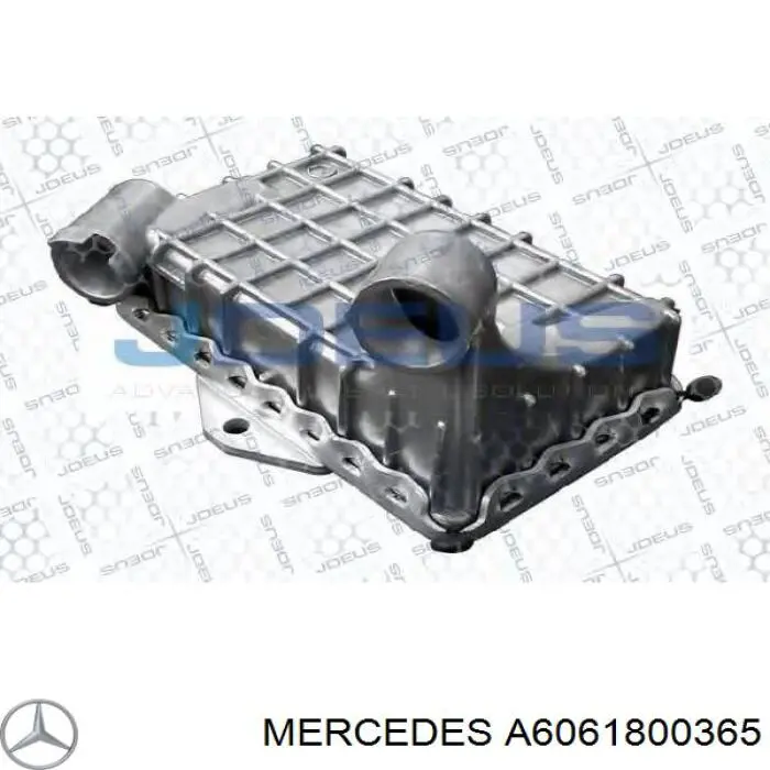 A6061800365 Mercedes радіатор масляний (холодильник, під фільтром)