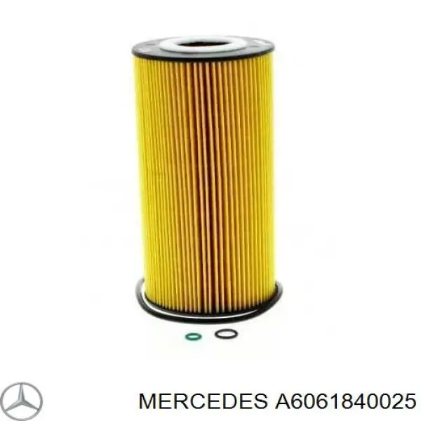 Масляний фільтр двигуна Mercedes A6061840025 ціна, від 5.28 USD