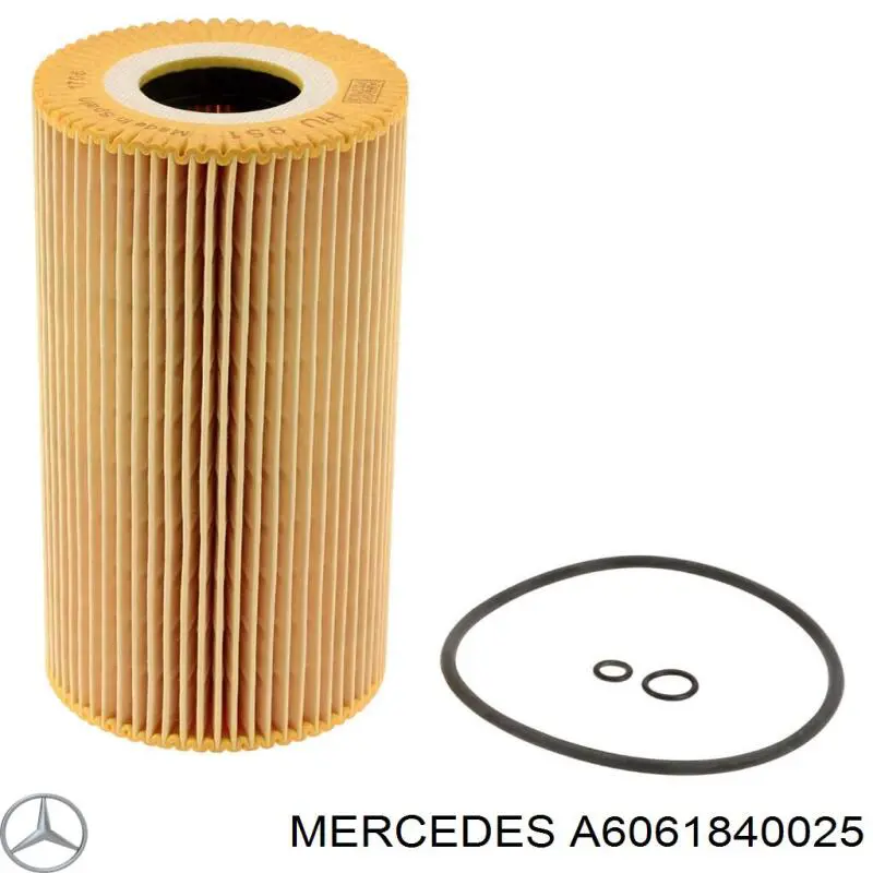 Купити A6061840025 Mercedes Фільтр очищення масла відцентровий