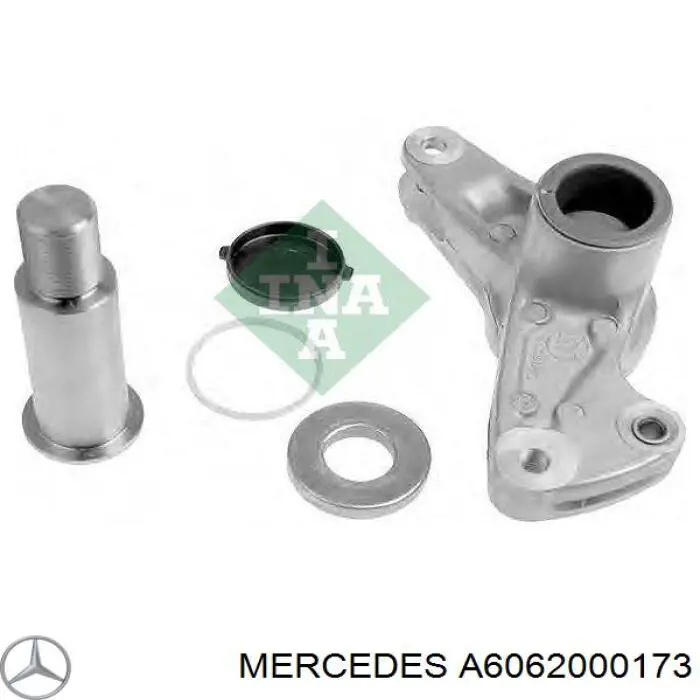 A6062000173 Mercedes кронштейн натягувача приводного ременя