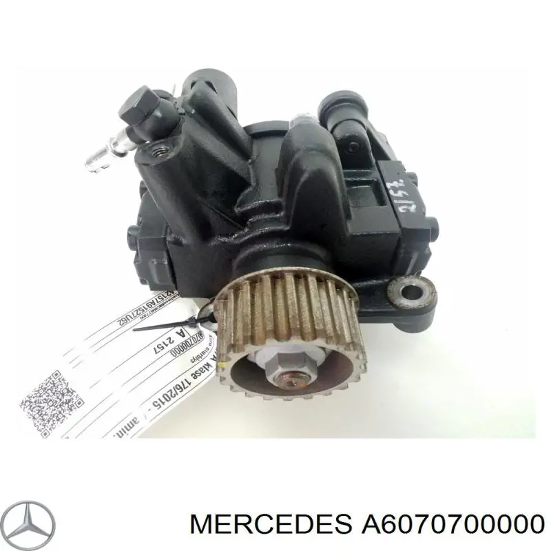 A6070700000 Mercedes насос паливний високого тиску (пнвт - DIESEL)