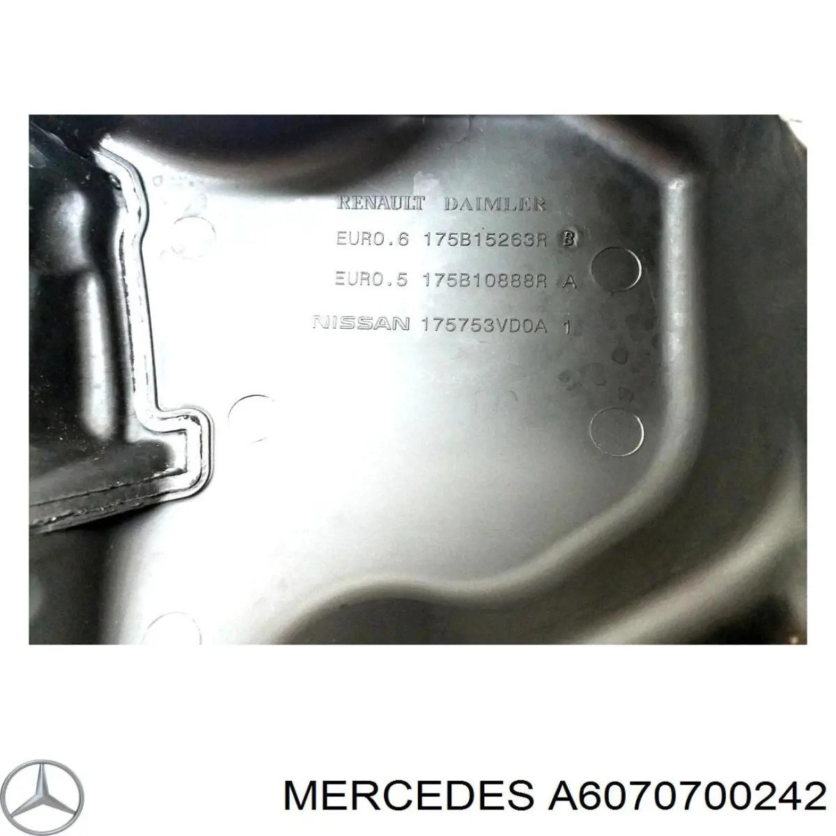  Mercedes A6070700242 ціна, від 43.93 USD