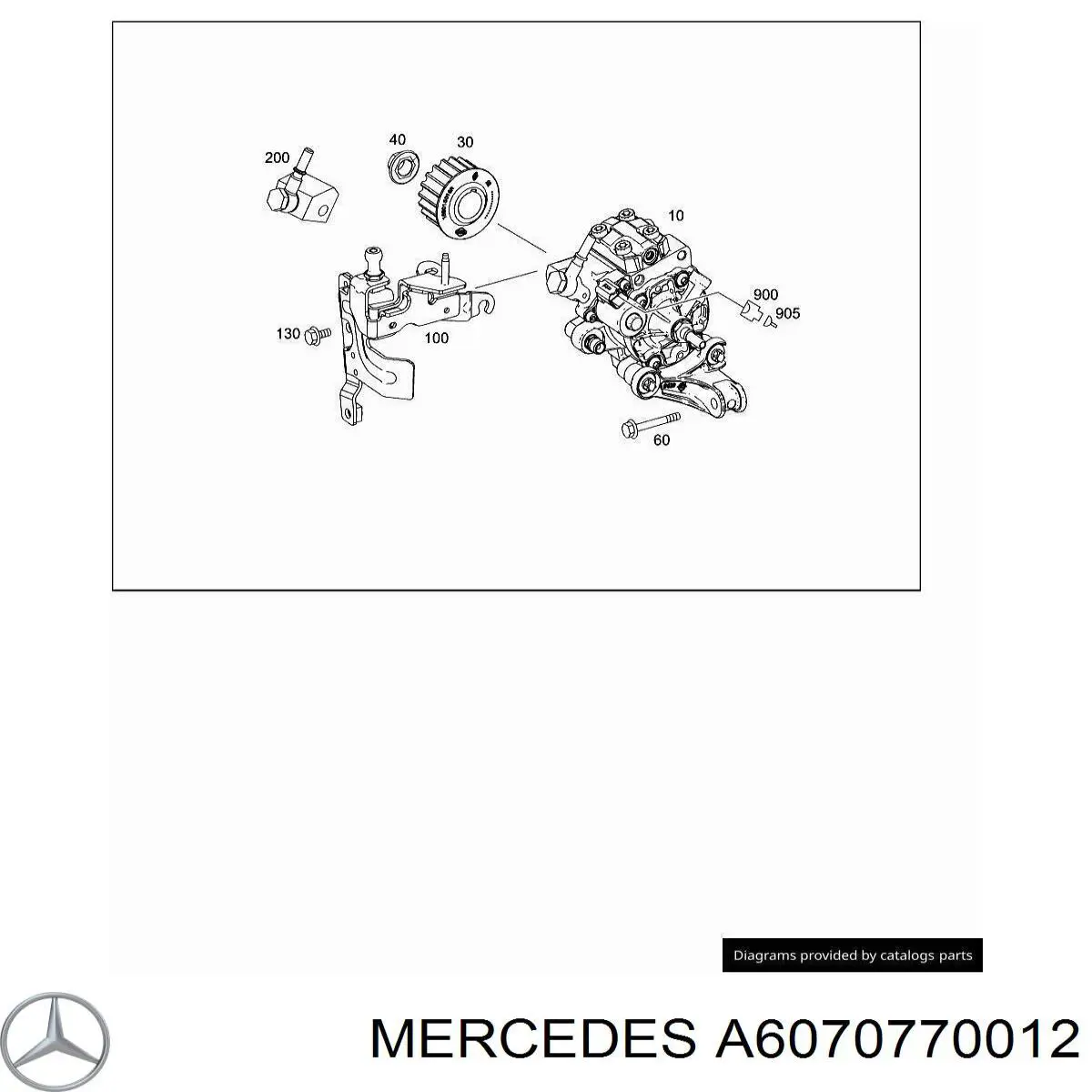 Шестерня приводу ПНВТ Mercedes A6070770012 ціна, від 251.36 USD