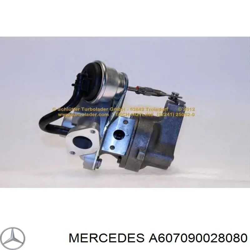 A607090028080 Mercedes турбіна