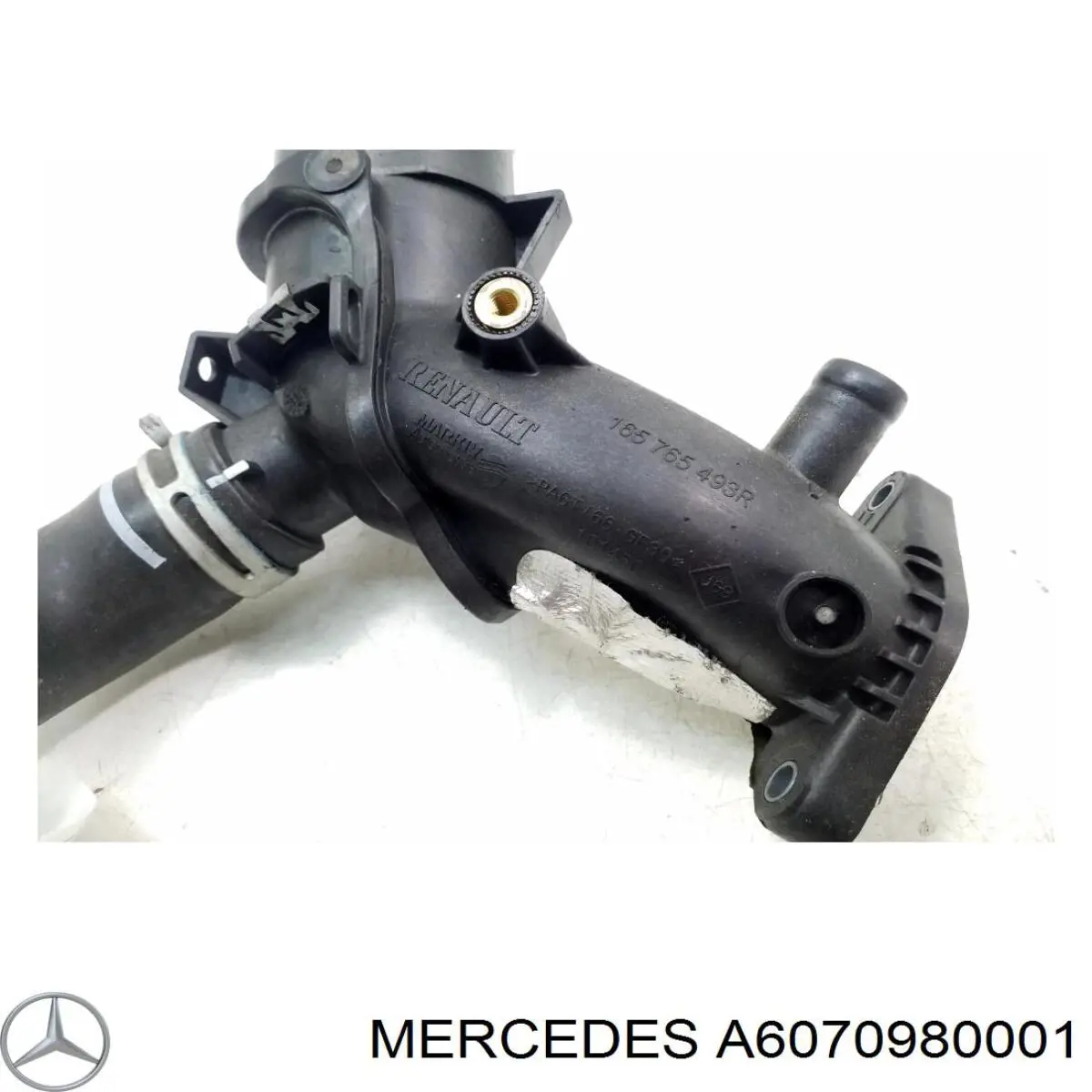 A6070980001 Mercedes шланг/патрубок интеркуллера