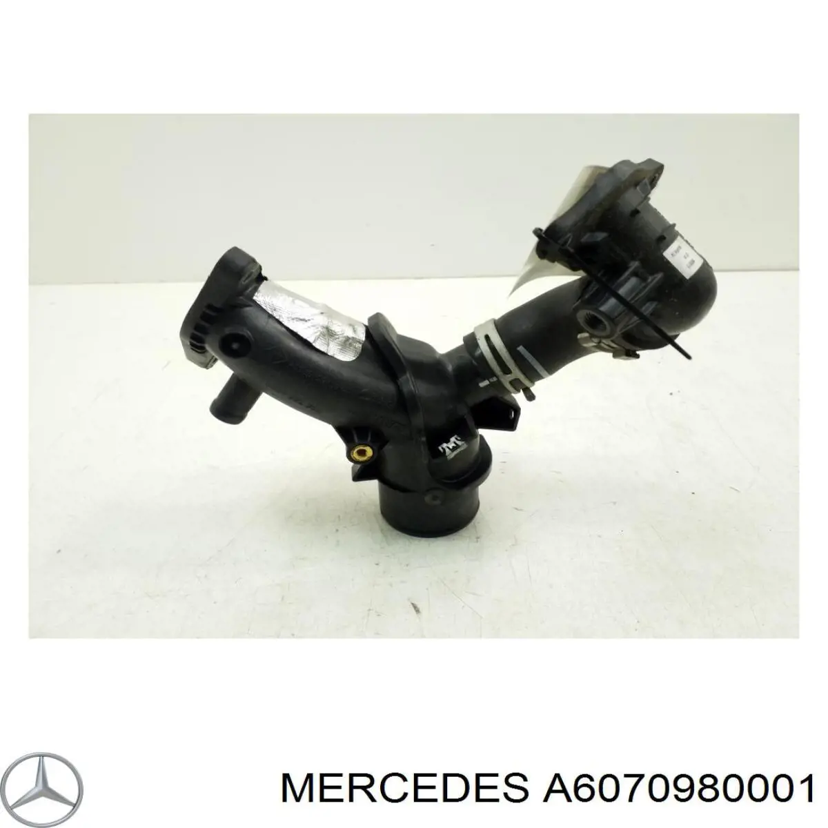 Шланг/патрубок интеркуллера Mercedes A6070980001 ціна, від 16.17 USD