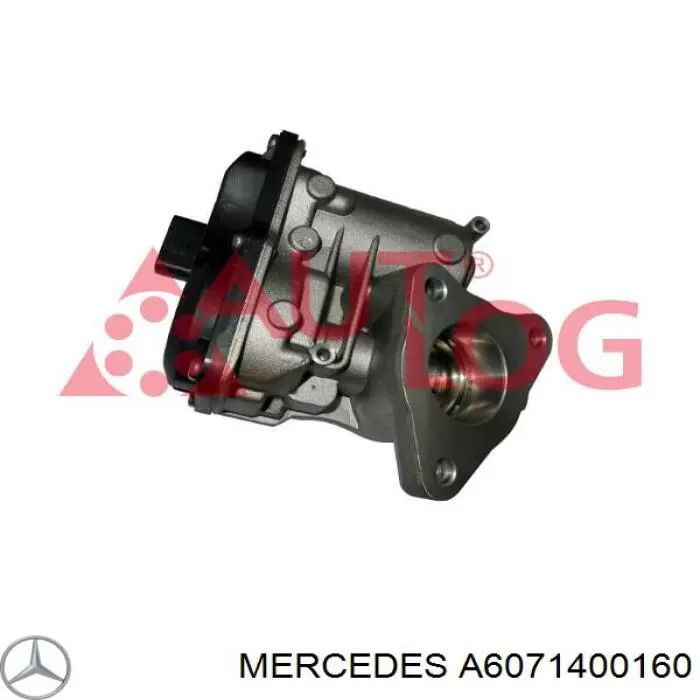 Клапан ЄГР A6071400160 Mercedes