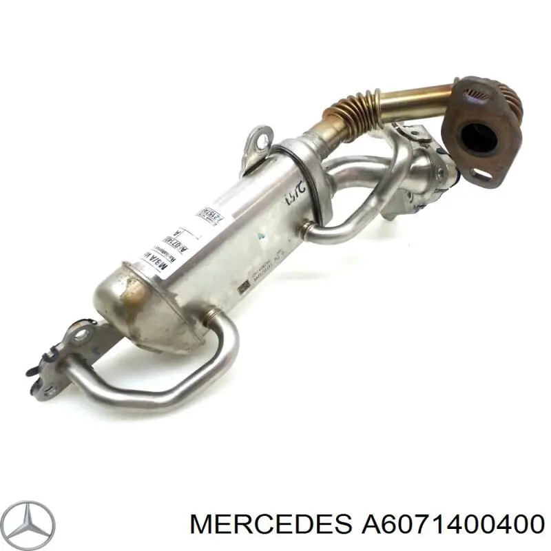 A6071400400 Mercedes Радіатор системи EGR рециркуляції вихлопних газів