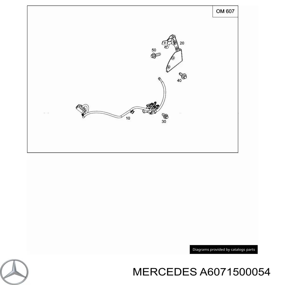 A6071500054 Mercedes 