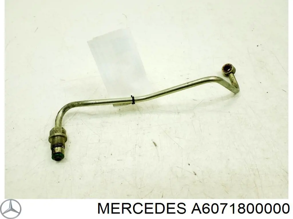 A6071800000 Mercedes Трубка/шланг подачі масла до турбіни