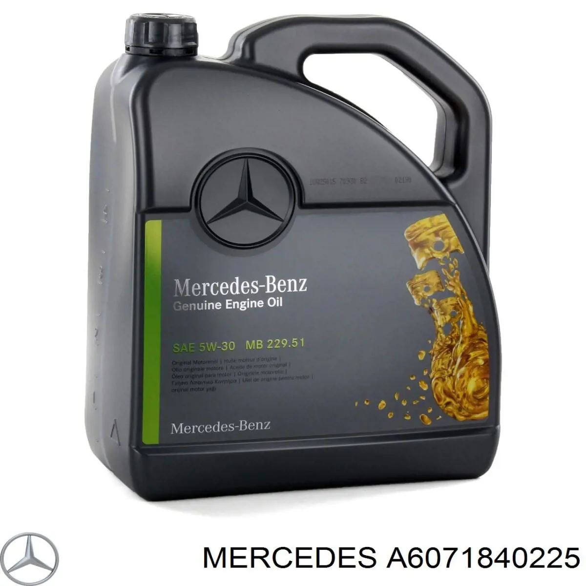 A6071840225 Mercedes Фільтр масла