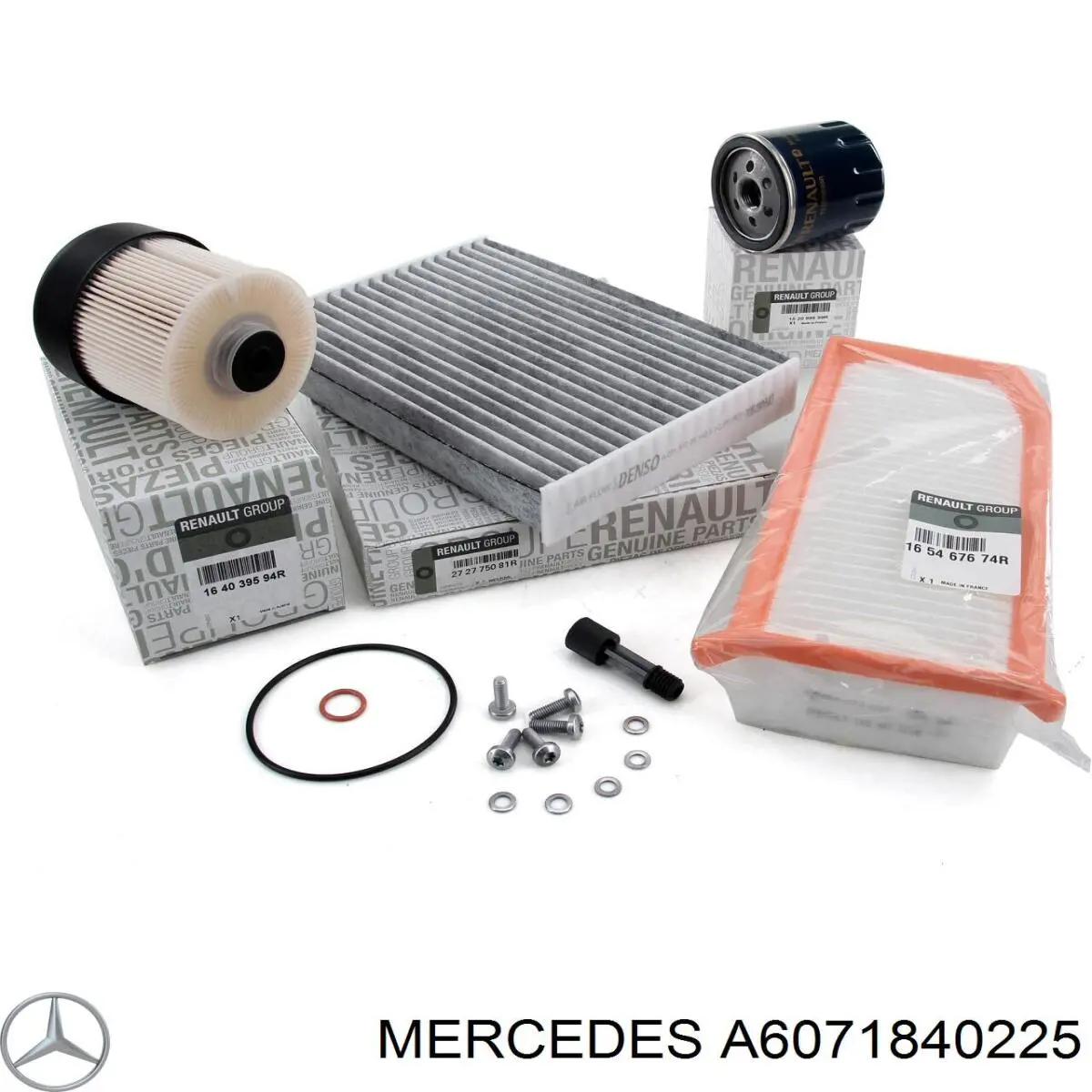 Масляний фільтр двигуна Mercedes A6071840225 ціна, від 8.60 USD