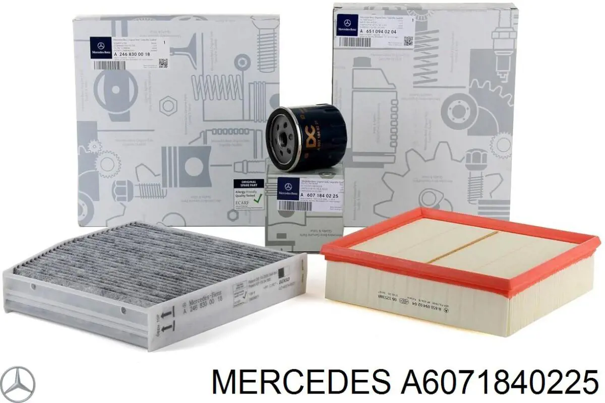Купити A6071840225 Mercedes Фільтр очищення масла відцентровий