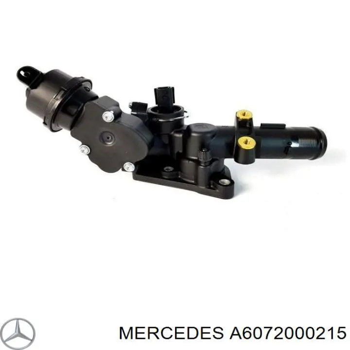 A6072000215 Mercedes Корпус термостата в зборі