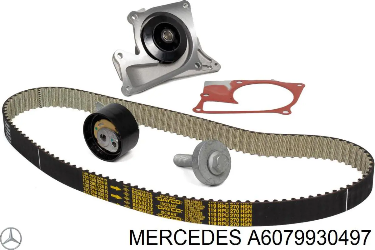A6079930497 Mercedes ремінь грм