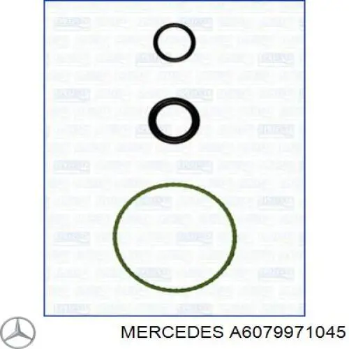 Прокладка радіатора масляного A6079971045 Mercedes