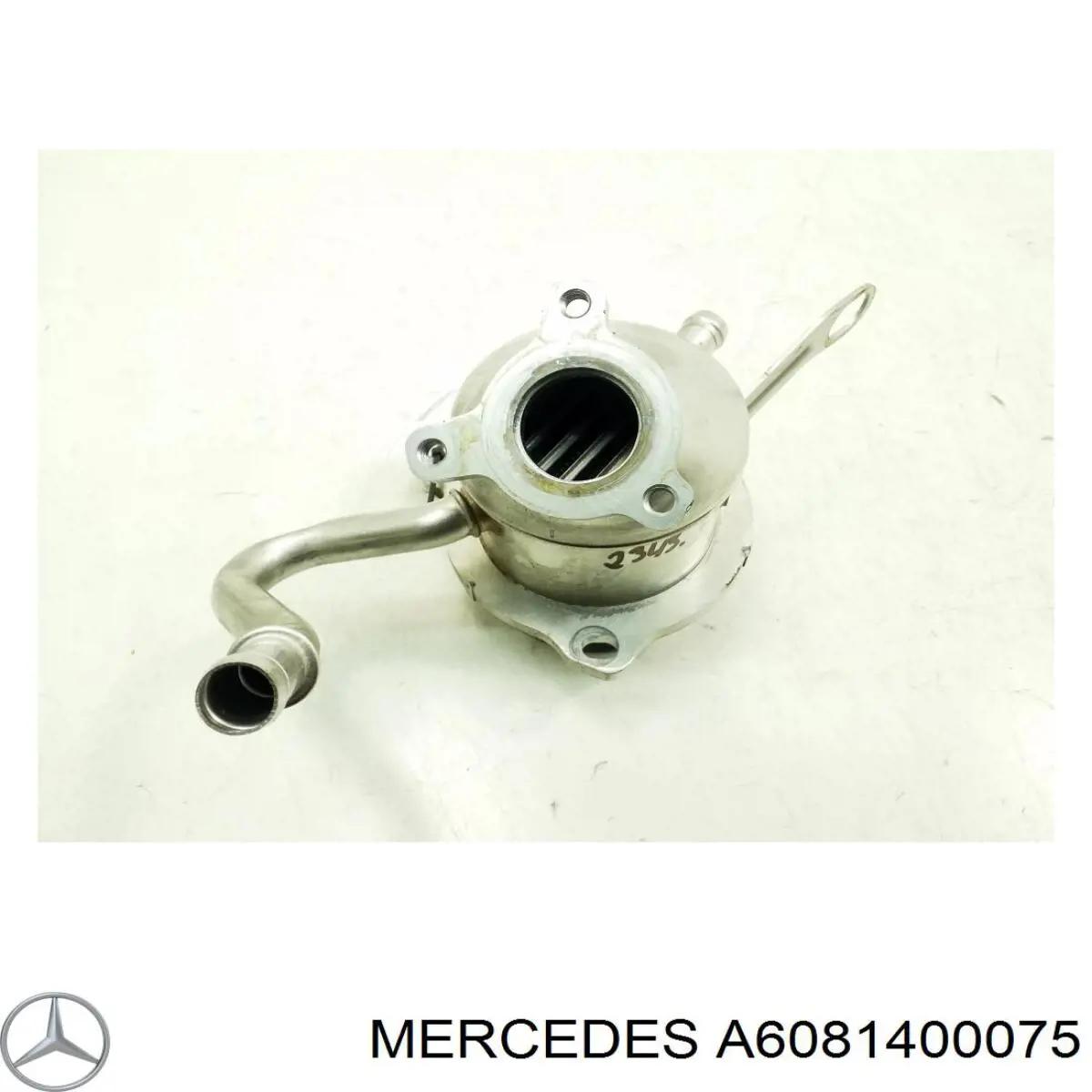 Радіатор системи EGR рециркуляції вихлопних газів A6081400075 Mercedes