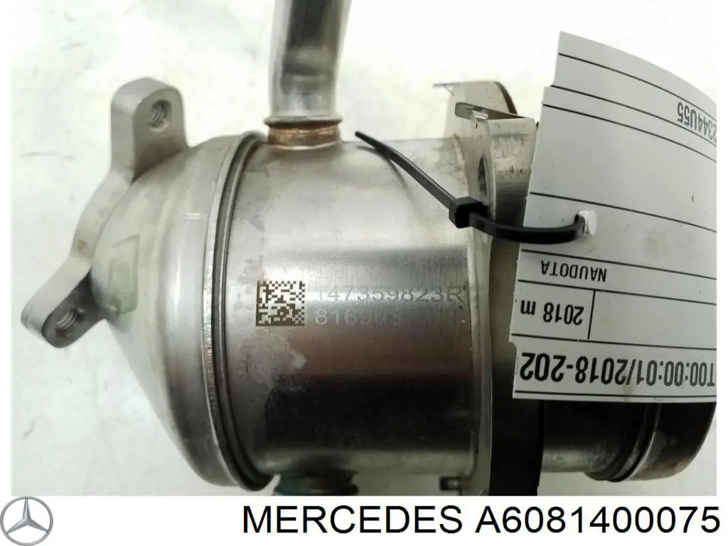 Купити A6081400075 Mercedes Радіатор системи EGR рециркуляції вихлопних газів