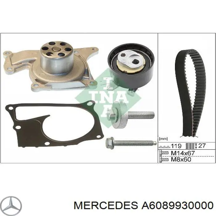 Купити 130288653R Renault (RVI) Ремінь газорозподільного механізму