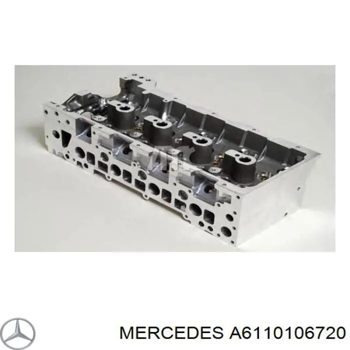 A6110106720 Mercedes головка блока циліндрів (гбц)
