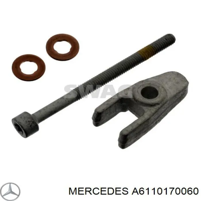 Ущільнююче кільце форсунок інжектора Mercedes A6110170060 ціна, від 1.41 USD