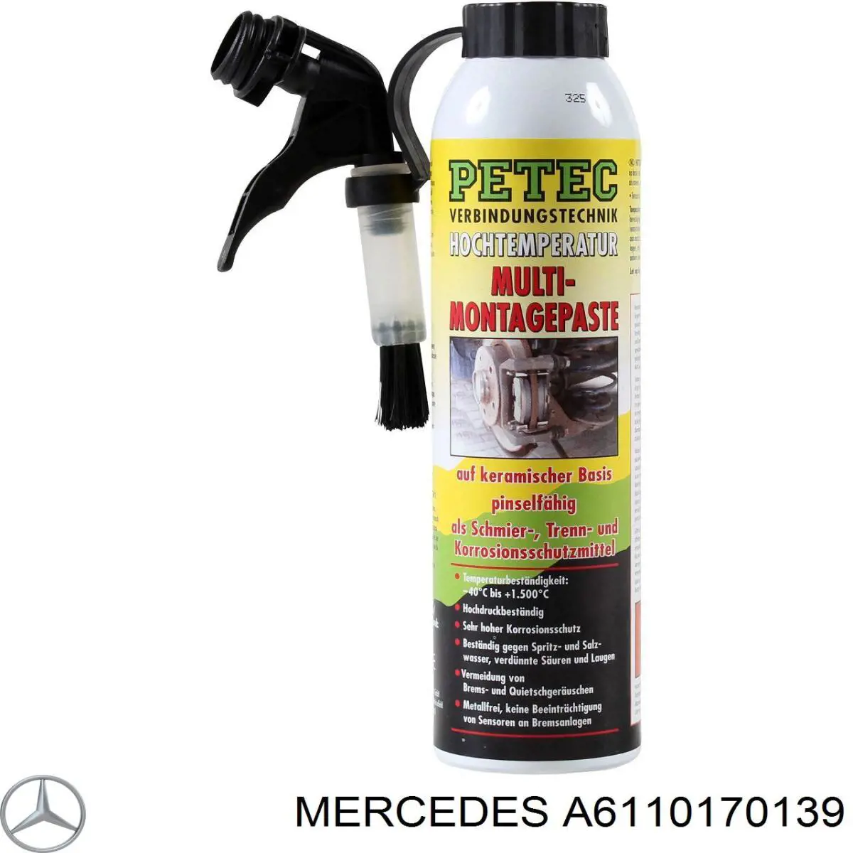 Тримач форсунки дизельної A6110170139 Mercedes