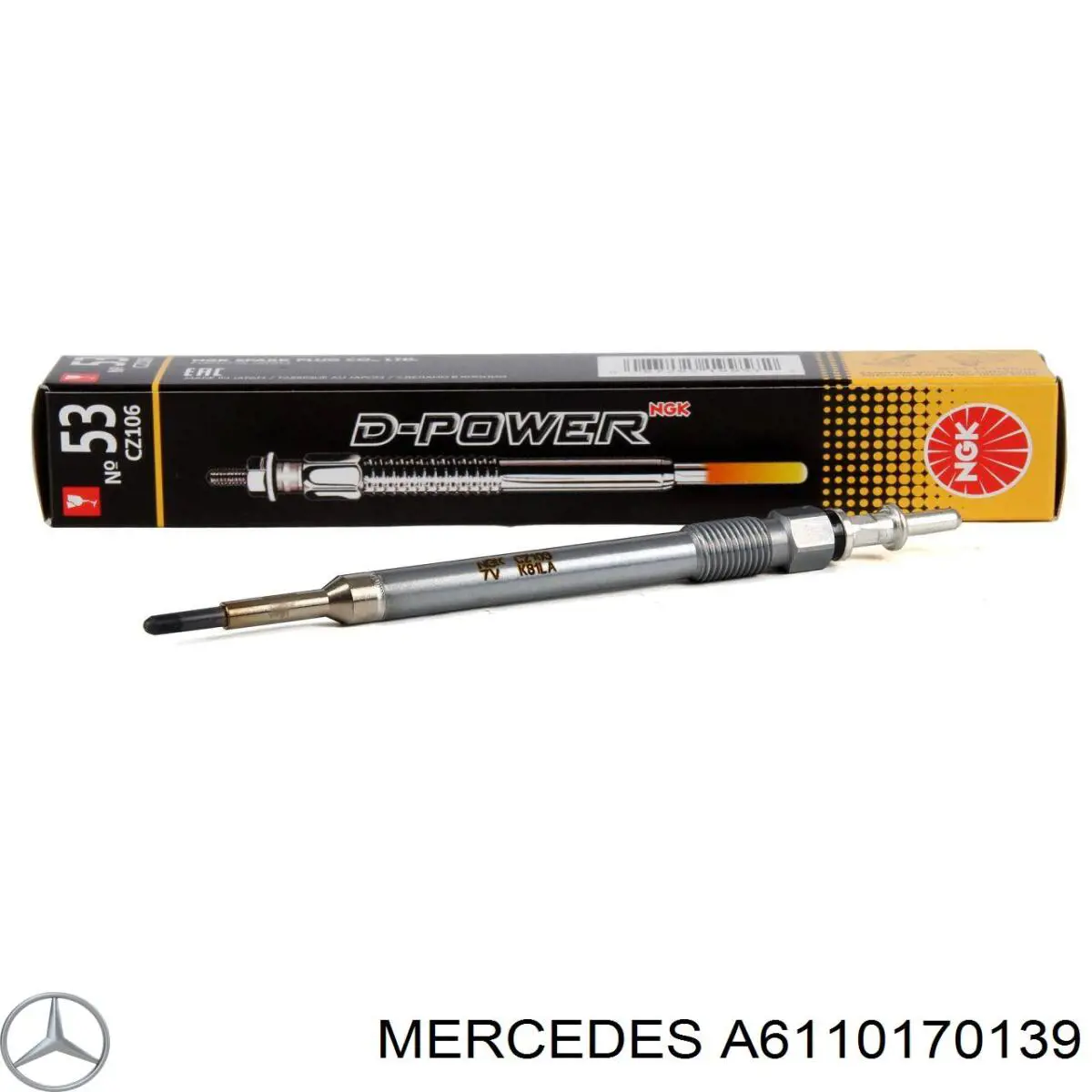 Купити A6110170139 Mercedes Тримач форсунки дизельної