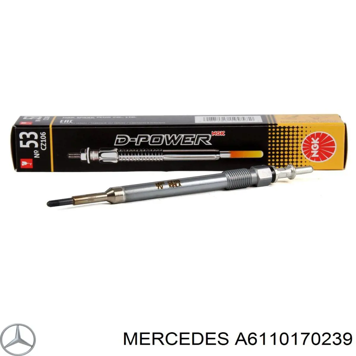 Кронштейт кріплення форсунки Mercedes A6110170239
