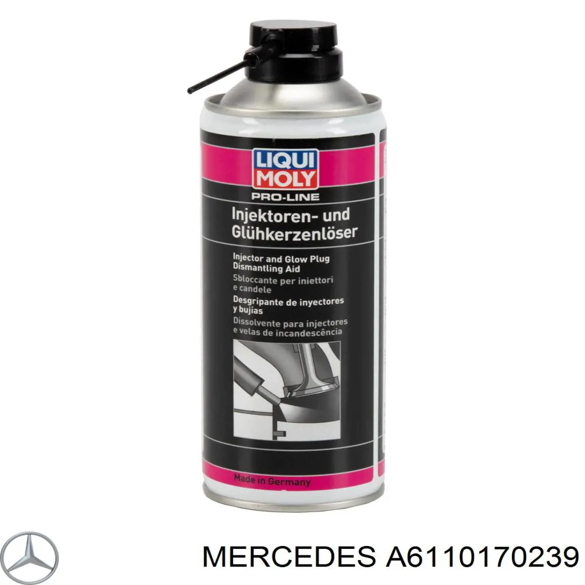 A6110170239 Mercedes Тримач форсунки дизельної