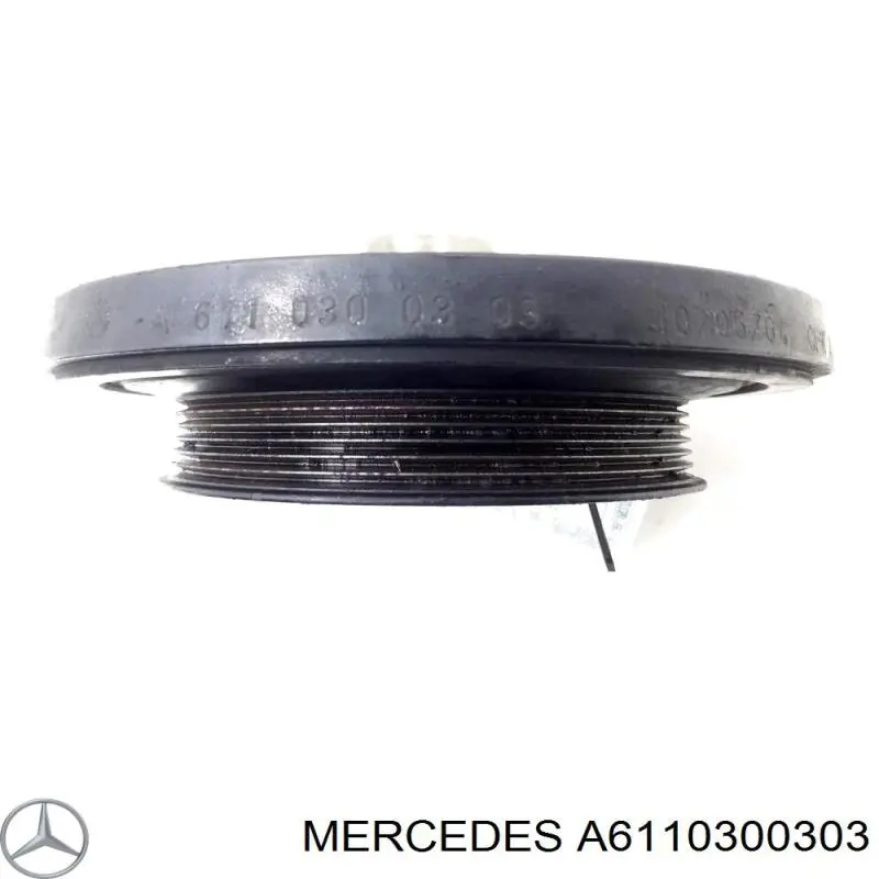 Шків колінвала A6110300303 Mercedes