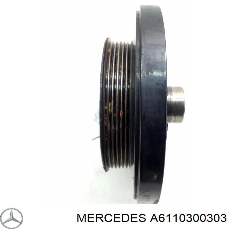 Демпферний шків колінвала Mercedes A6110300303