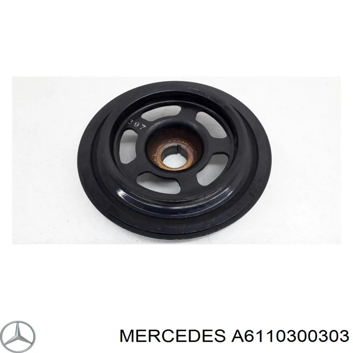 Купити A6110300303 Mercedes Шків колінчастого вала