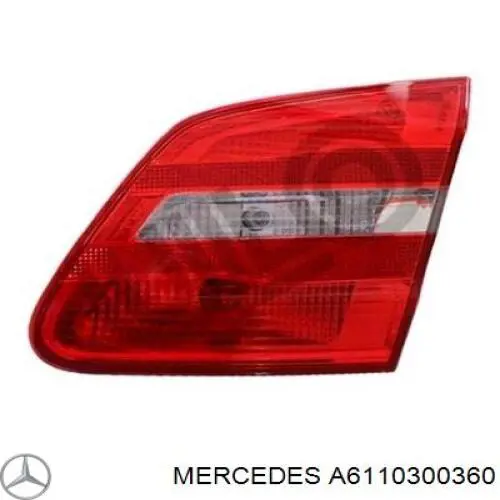 Купити A6110300360 Mercedes Вкладиші колінвалу, шатунні, комплект, 3-й ремонт (+0,75)