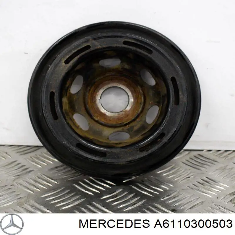 Купити A6110300503 Mercedes Шків колінчастого вала