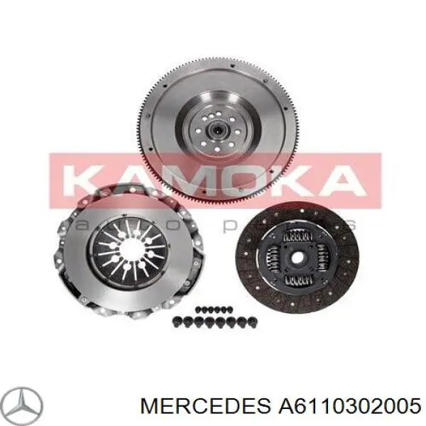 Купити A6110302005 Mercedes Маховик із зубчастим ободом в зборі