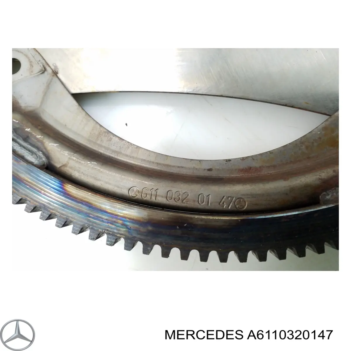 Купити A6110320147 Mercedes Маховик із зубчастим ободом в зборі