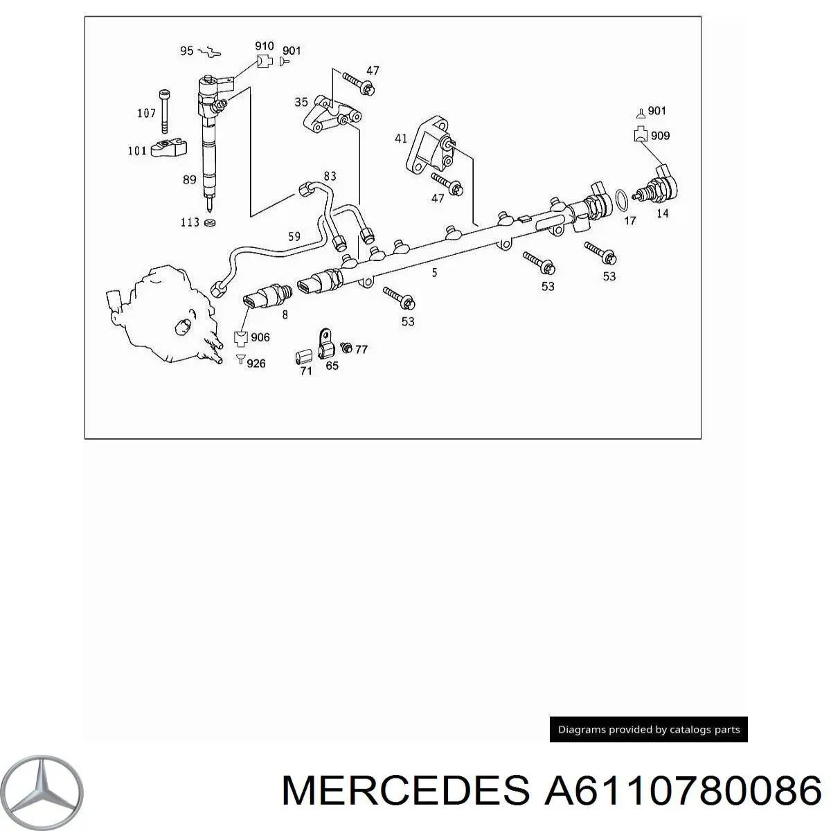  A6110780086 Mercedes