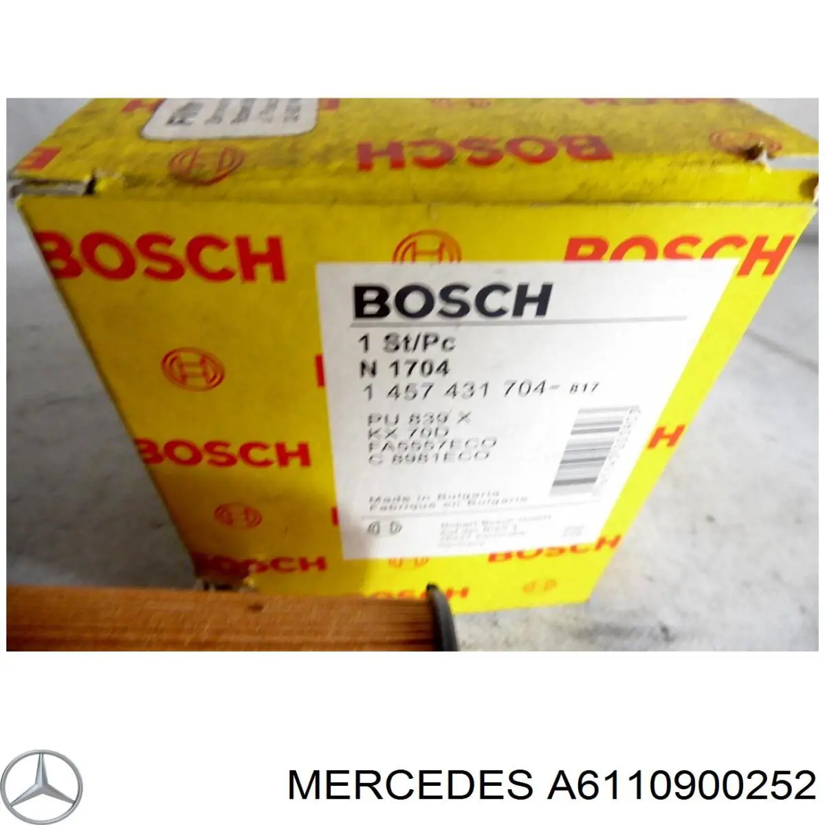 Купити A6110900252 Mercedes Корпус паливного фільтра
