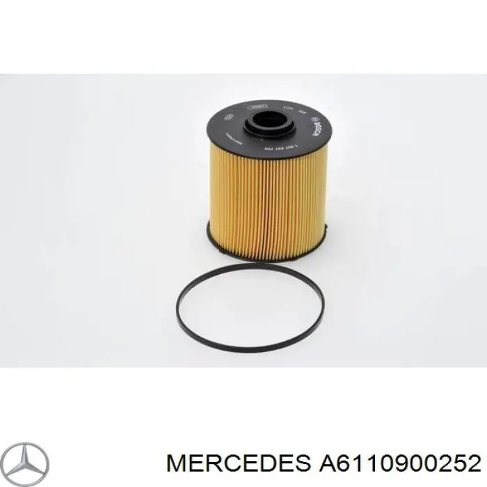 A6110900252 Mercedes корпус паливного фільтра