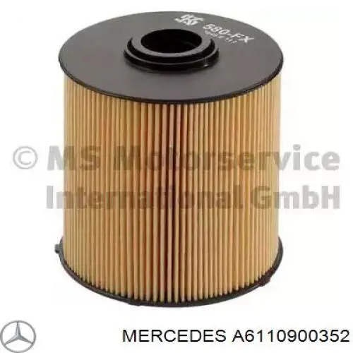 Корпус паливного фільтра Mercedes A6110900352 ціна, від 23.01 USD